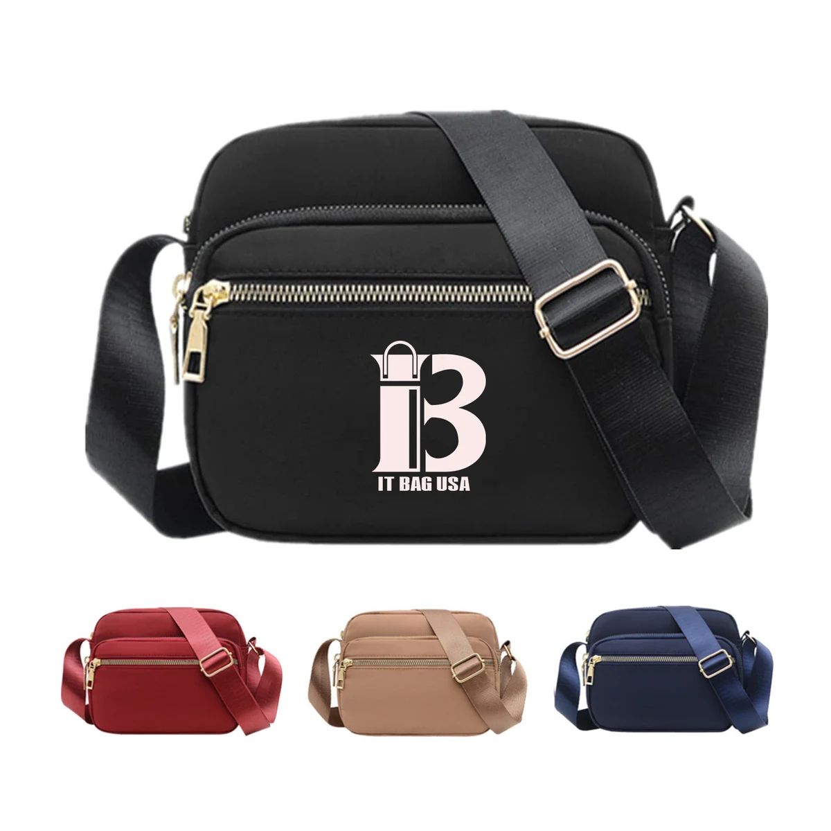 Nylon Crossbody Bags for Women Purses 1