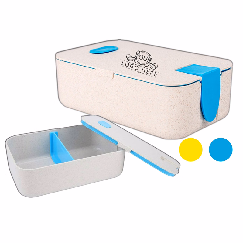 Portable Lunch Kit With A Built-In Phone Holder