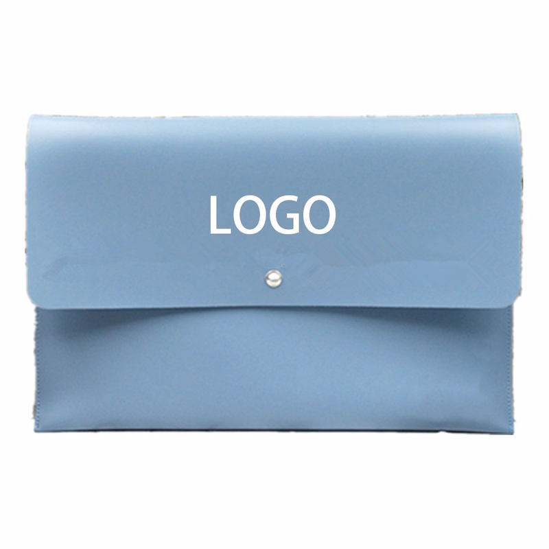 Classic Button Closure Document Bag