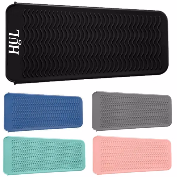 Heat-Resistant Curling Iron Mat Pouch