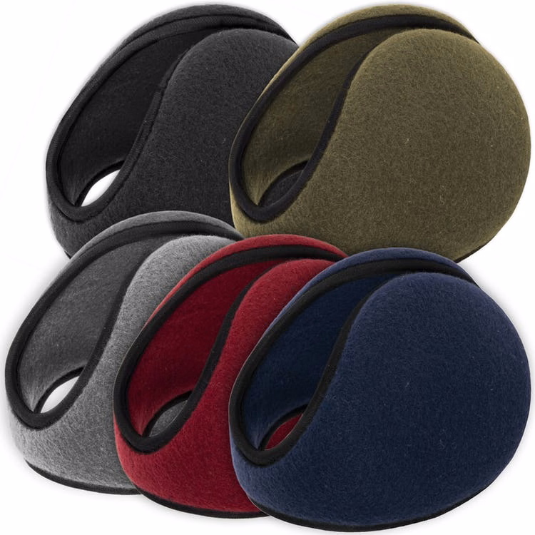 Adult Earmuffs - Assorted Colors Fleece