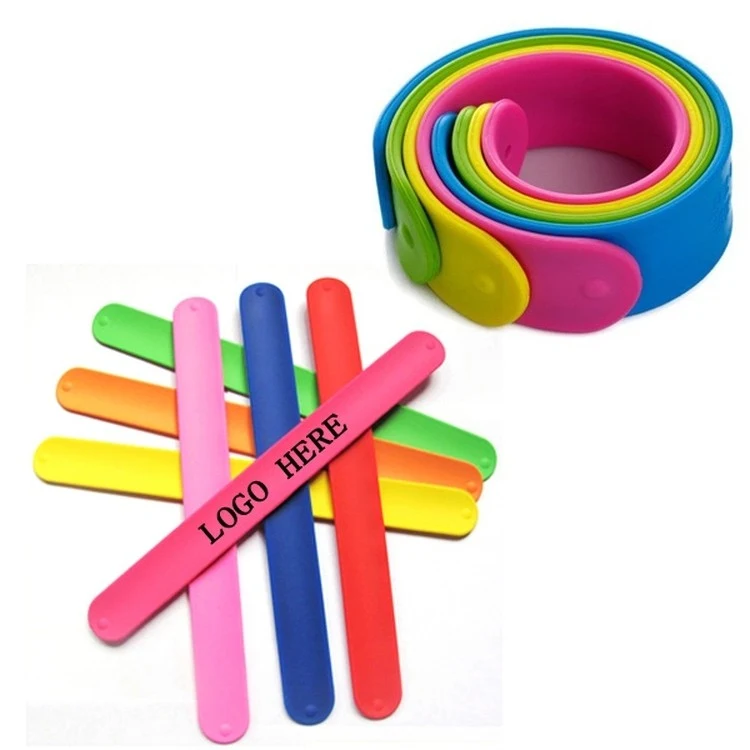 Silicone Slap Bracelet/Wristband 1