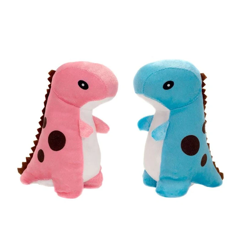 Plush Dinosaurs Pink and Blue - 8" 1