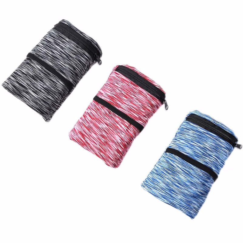 Zippered Wrist Wallet Pouch