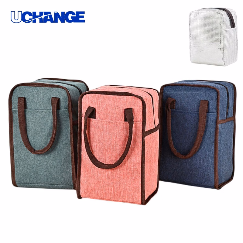 Wide-Open Insulated Lunch Tote Bag