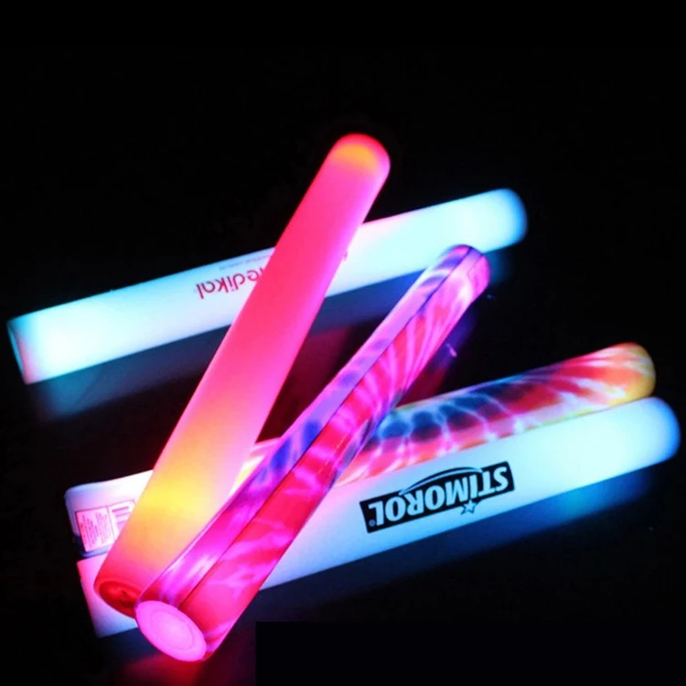 Light Up Multicolor Led Foam Cheer Stick Thunder Stick 1