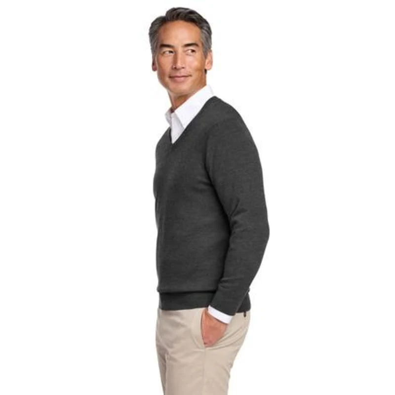 Brooks Brothers Washable Merino V-Neck Sweater 1