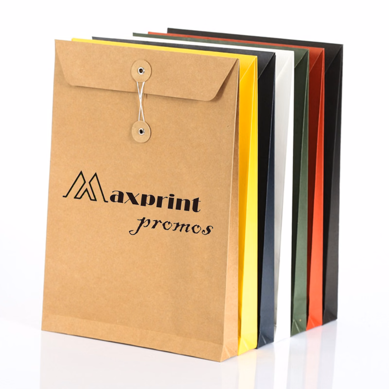Classic String-Tied Kraft Paper File Envelope