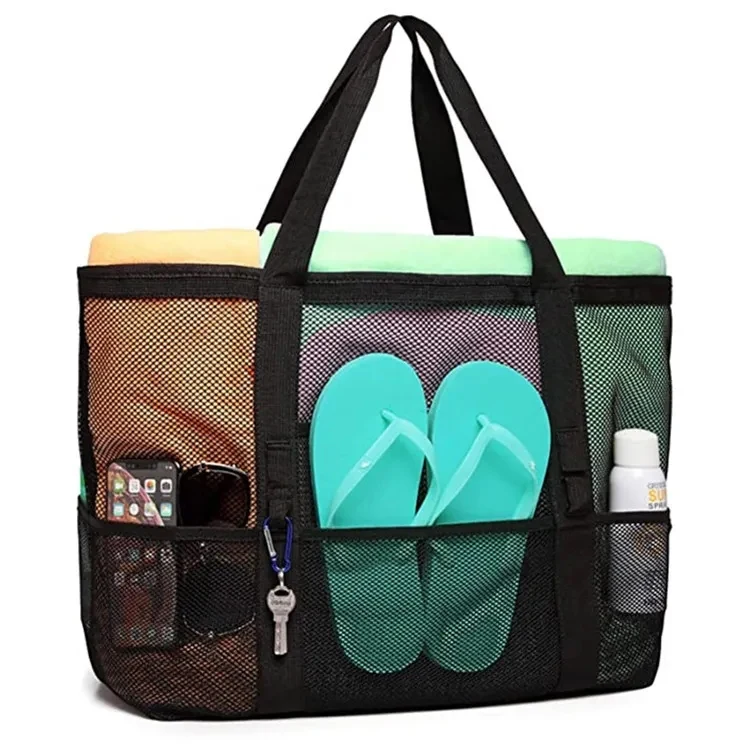 Large Tote Mesh Beach Bag 1