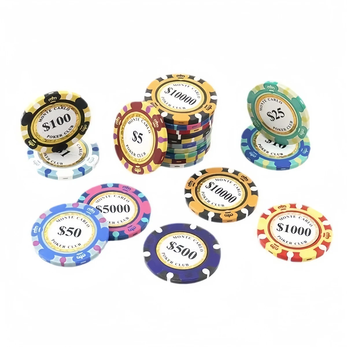 Custom Double Sided Poker Chip 1