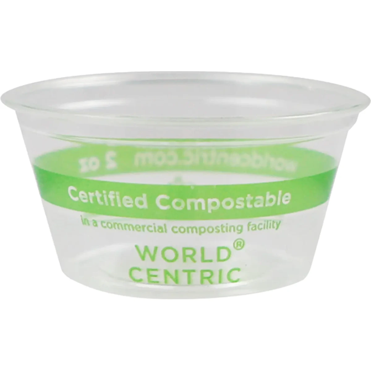 2oz Compostable PLA Sampling Cup - Eco Branded 1