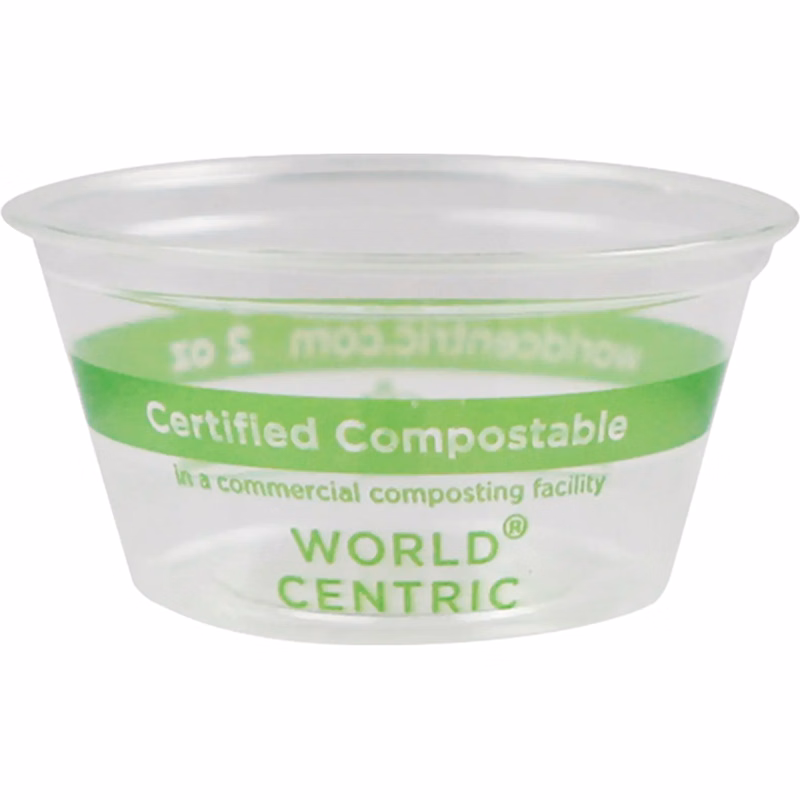 2oz Compostable PLA Sampling Cup - Eco Branded