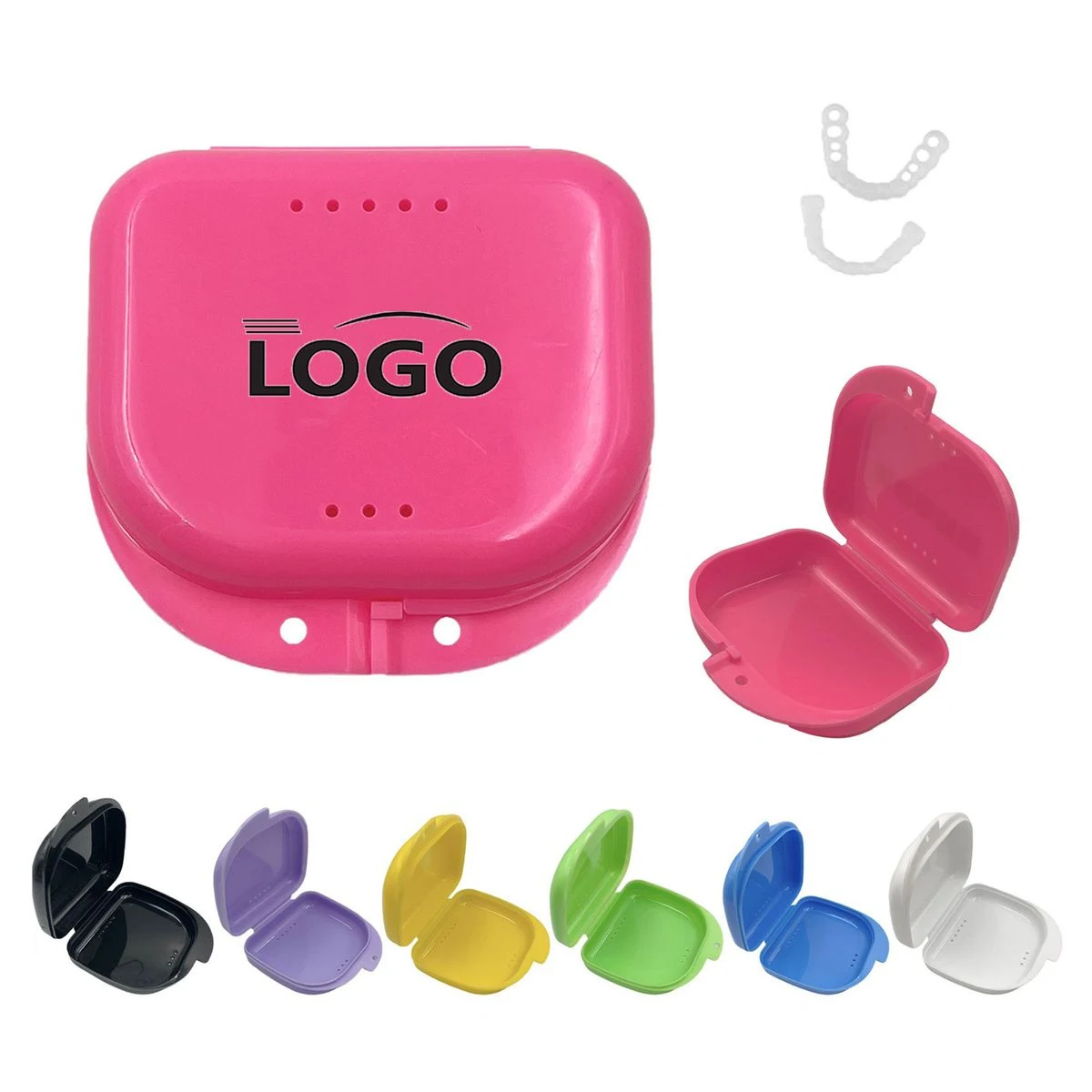 Mouth Guard Retainer Case With Vent Holes 1