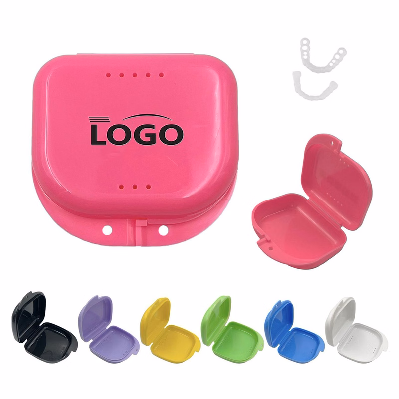 Mouth Guard Retainer Case With Vent Holes