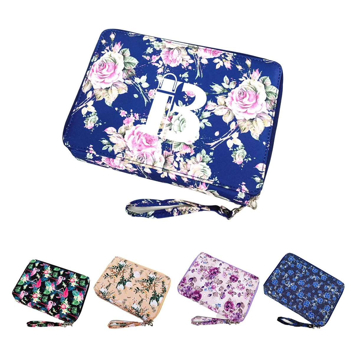 Oxford Cloth Large Capacity Printed Multi-color Pencil Bag 1