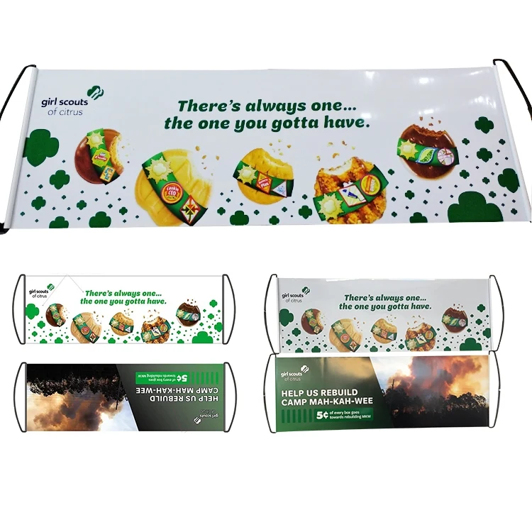 Double-sided Full Color Printing Retractable Roller Banner 1