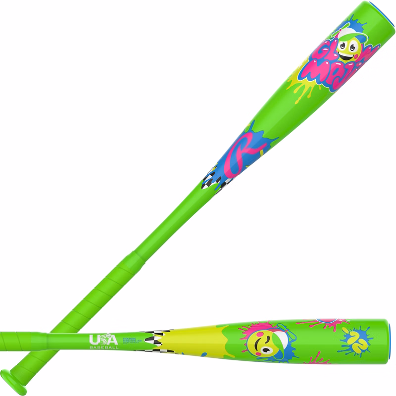 Rawlings Glow Mojis Bat T-Ball Bat, -12