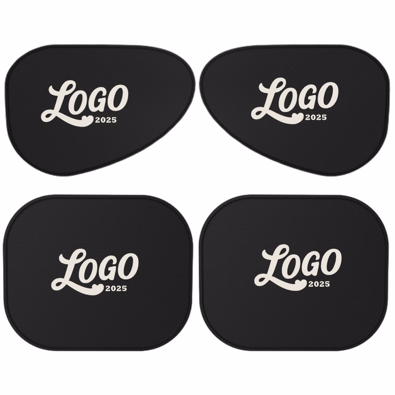 Foldable PET Static Cling Car Side Window Sunshade