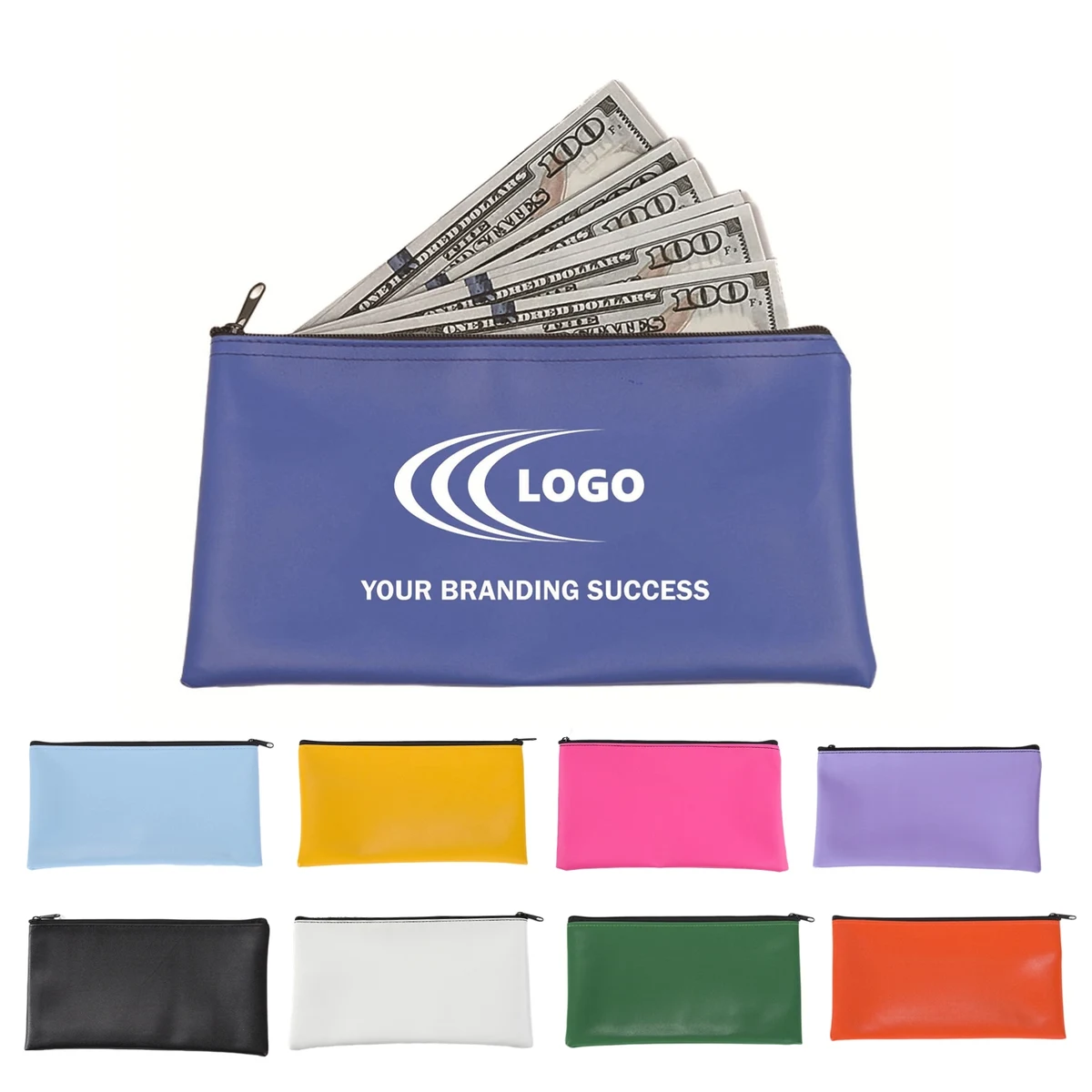 Zipper Bank Money Deposit Bag 1