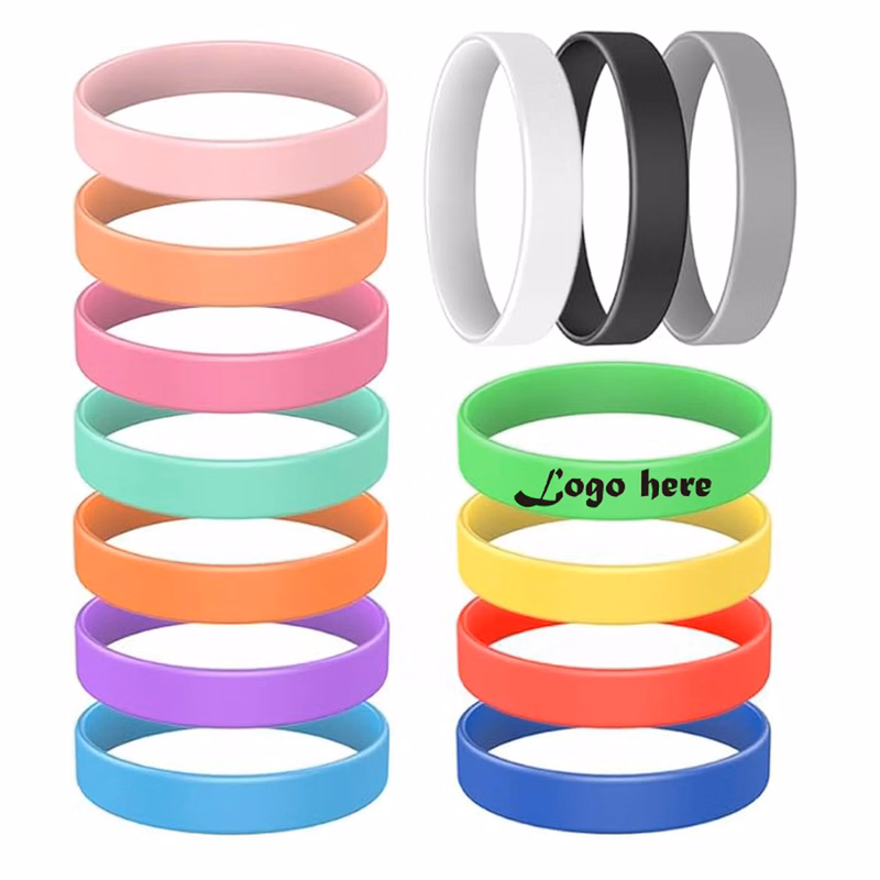 Silicone Wristband MOQ 50PCS