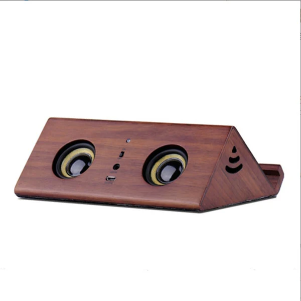 Solid wood induction speaker 1