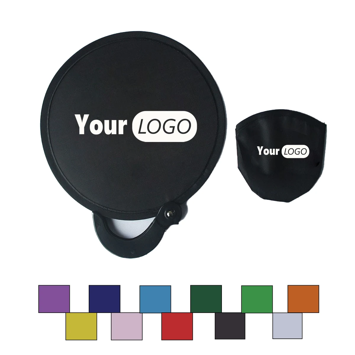 Foldable Portable Flying disc Fan 1