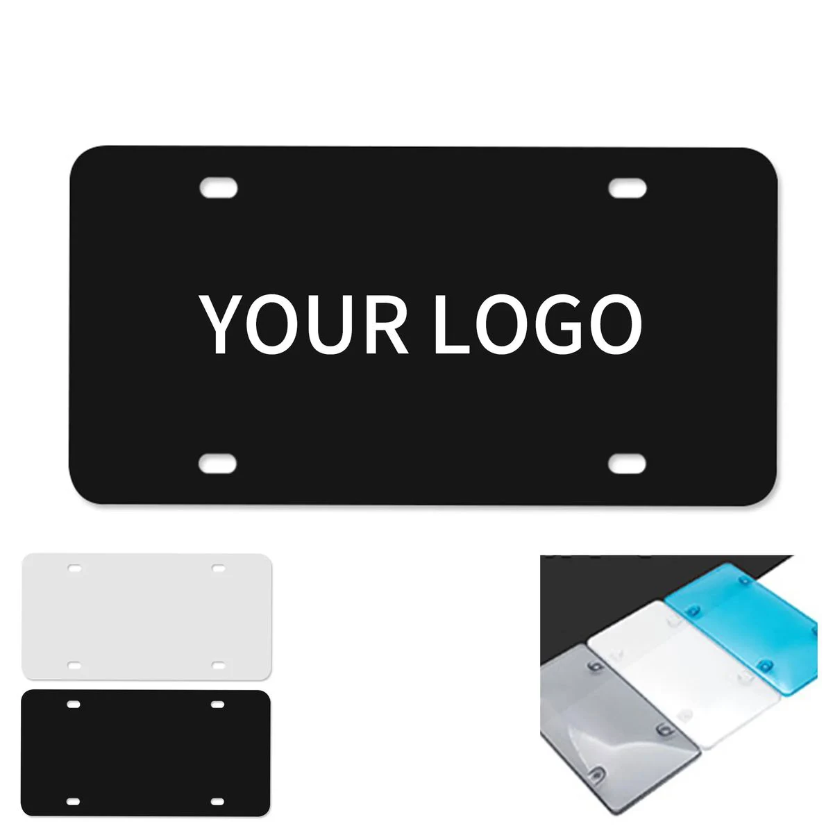 Rust Resistant Metal License Plate For Vehicles 1