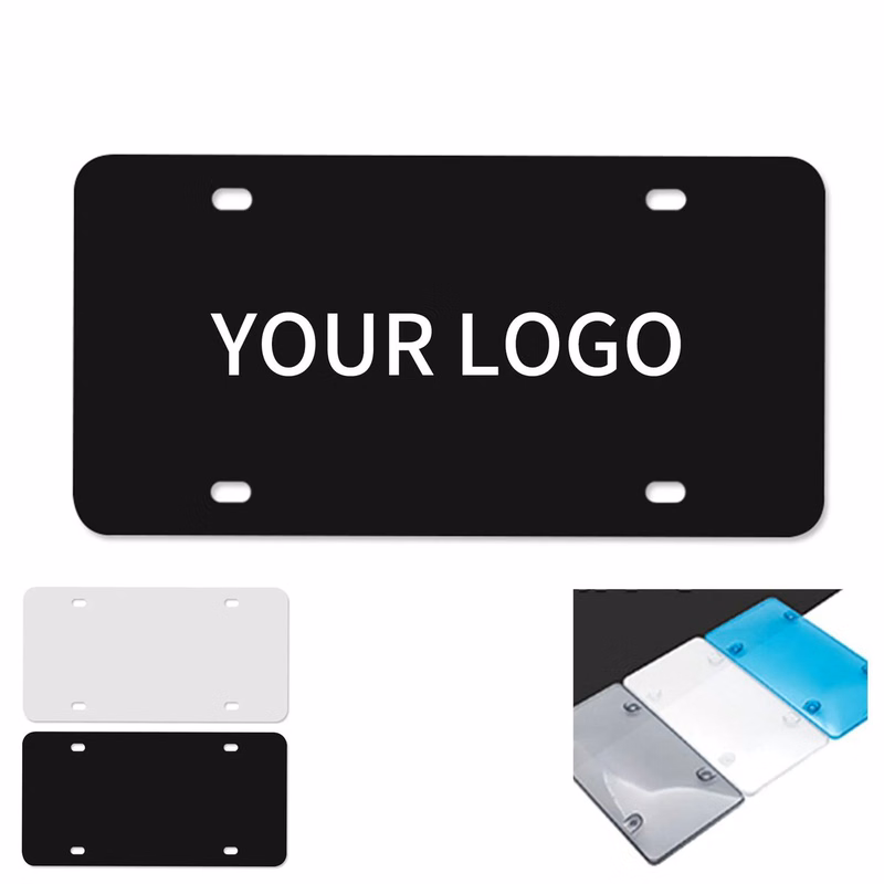 Rust Resistant Metal License Plate For Vehicles
