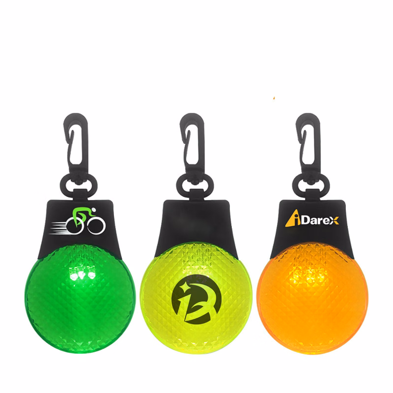 LED Safety Warning Light with keychain