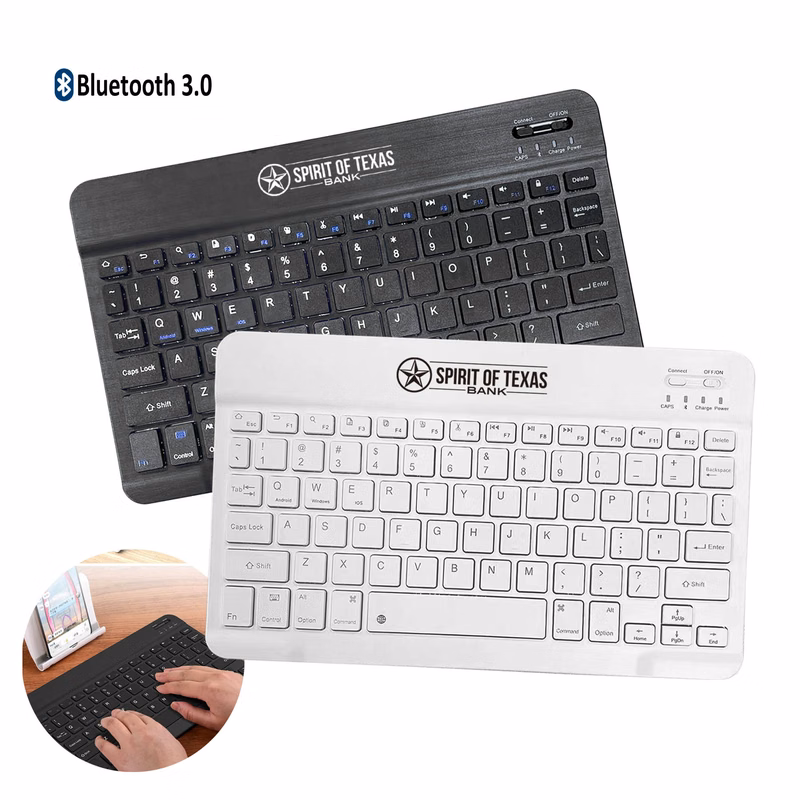Free Shipping Mini Slim Bluetooth 3.0 Wireless keyboard/ Rechargeable Portable