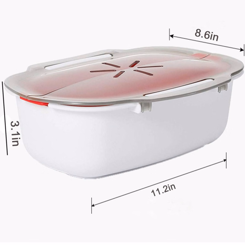 Polypropylene Kitchen microwave steamer