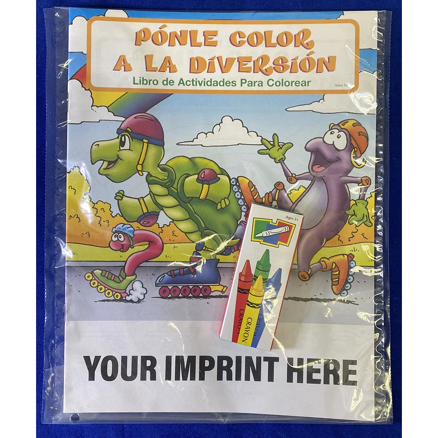 COLORING SET - Fun To Color (Spanish) Coloring Book Fun Pack 1