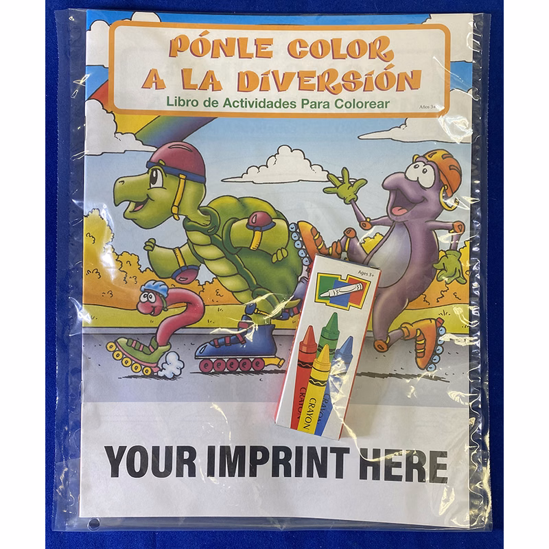 COLORING SET - Fun To Color (Spanish) Coloring Book Fun Pack