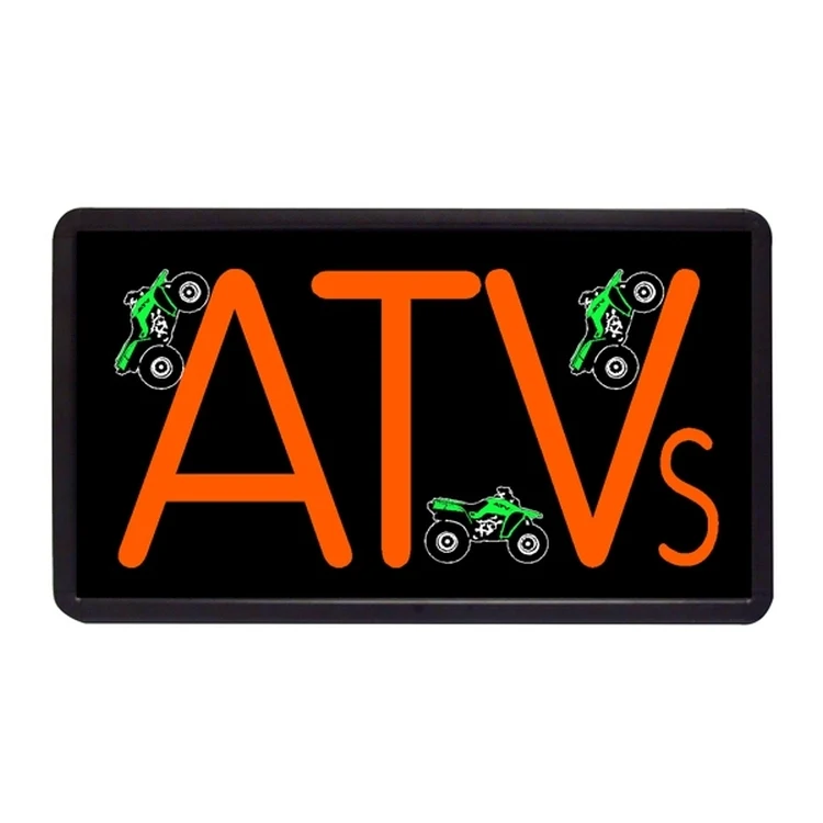 ATV 13" x 24" Simulated Neon Sign 1