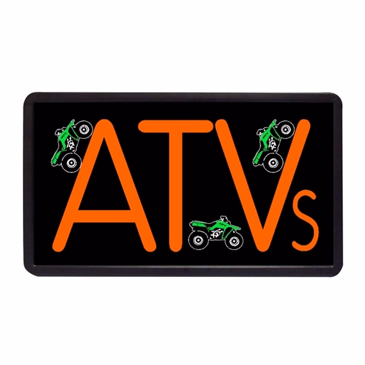 ATV 13" x 24" Simulated Neon Sign