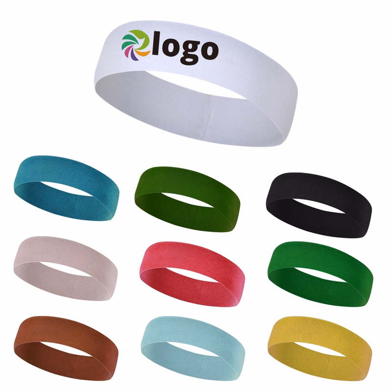 Elastic Sports Yoga Headbands Moq 50pcs