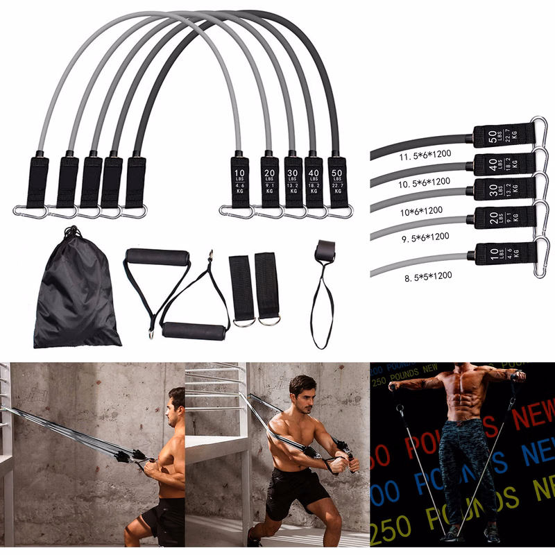 11pcs Resistance Bands Set
