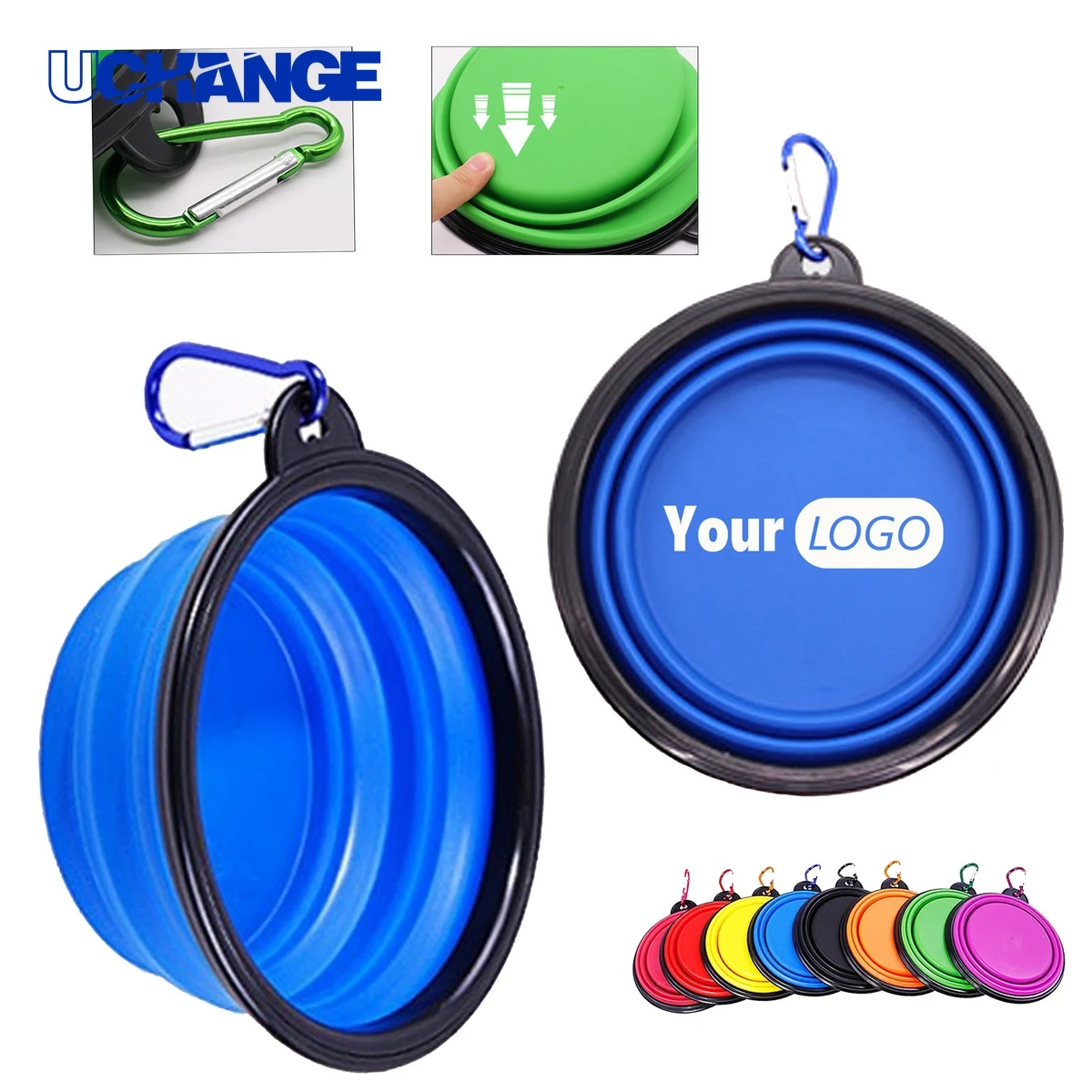 Collapsible Pet Bowl Food Grade Container 1