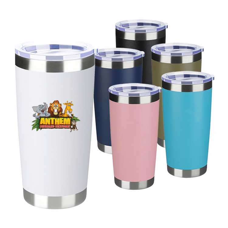 20 oz. Stainless Steel Vacuum Tumbler with Lid