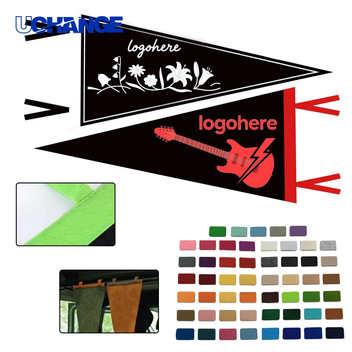 Sports Bar Triangle Decor Flag 1