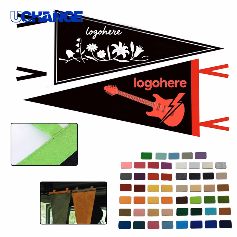 Sports Bar Triangle Decor Flag