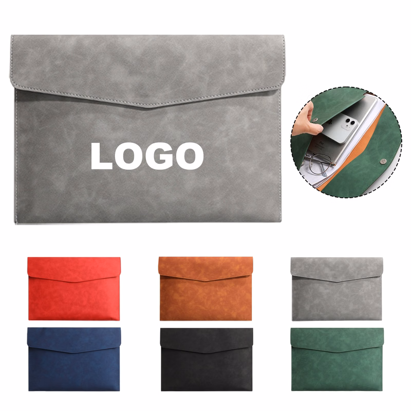 Waterproof PU Leather A4 File Folder