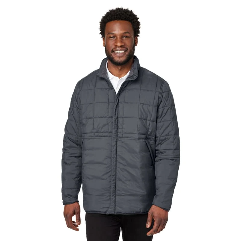 North End Unisex Aura Fleece-Lined Jacket 1