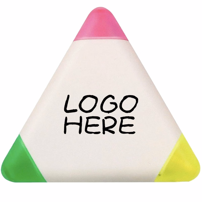 Tri?Sided Three Tone Highlighter