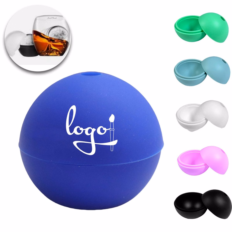 Round Silicone Ice Cube Molds
