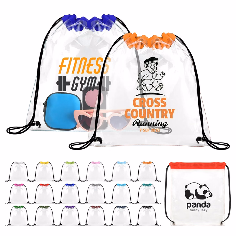Clear Stadium Drawstring Sportpack