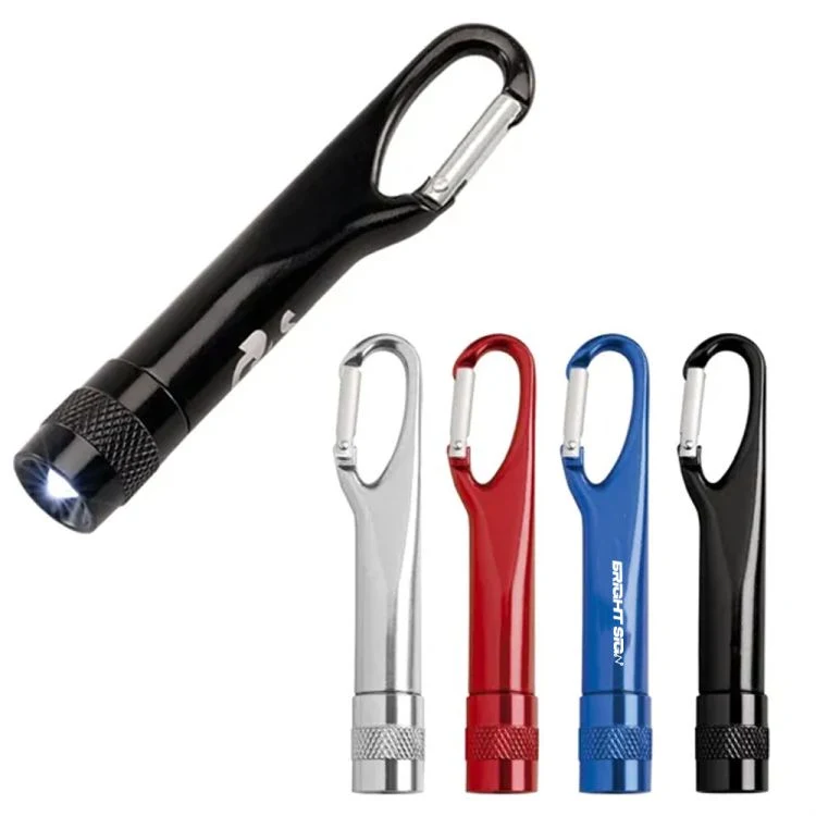 Keychain Flashlight with Carabiner 1