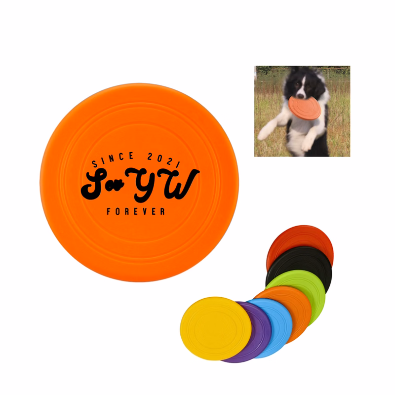 Thin Soft Puppy Training Flying Disc