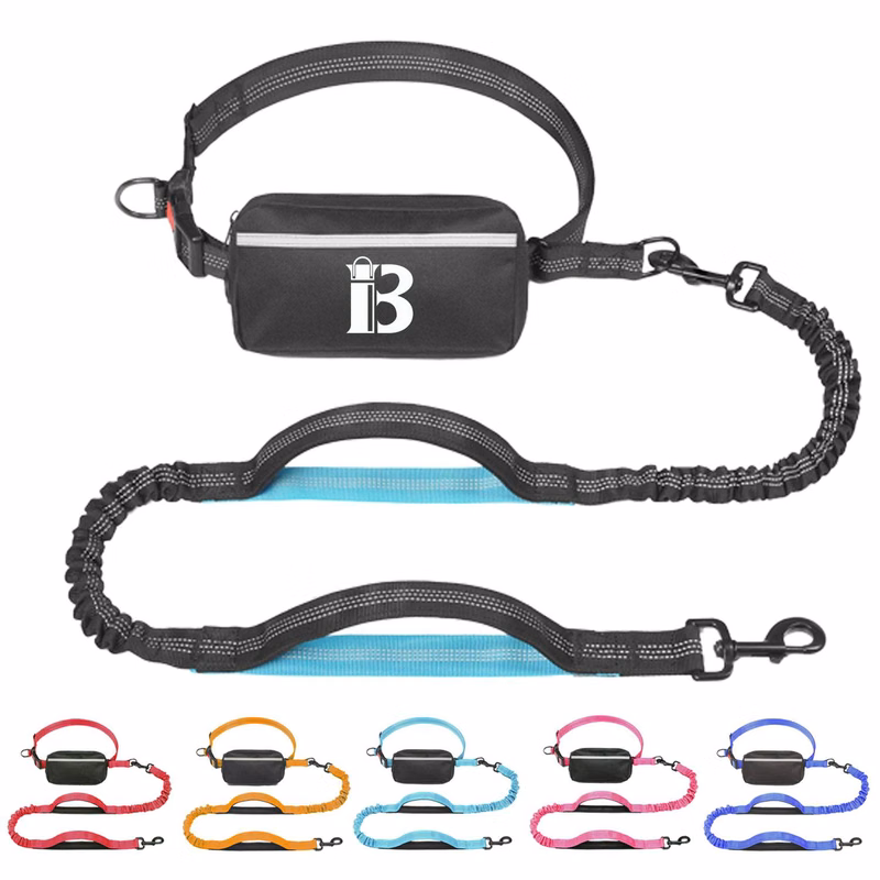 Stretching Dog Leash W/ Waist Bag