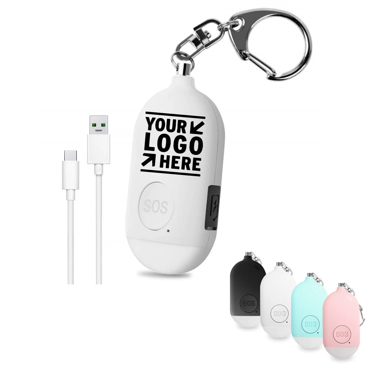 Rechargeable Security Alarm Keychain 1